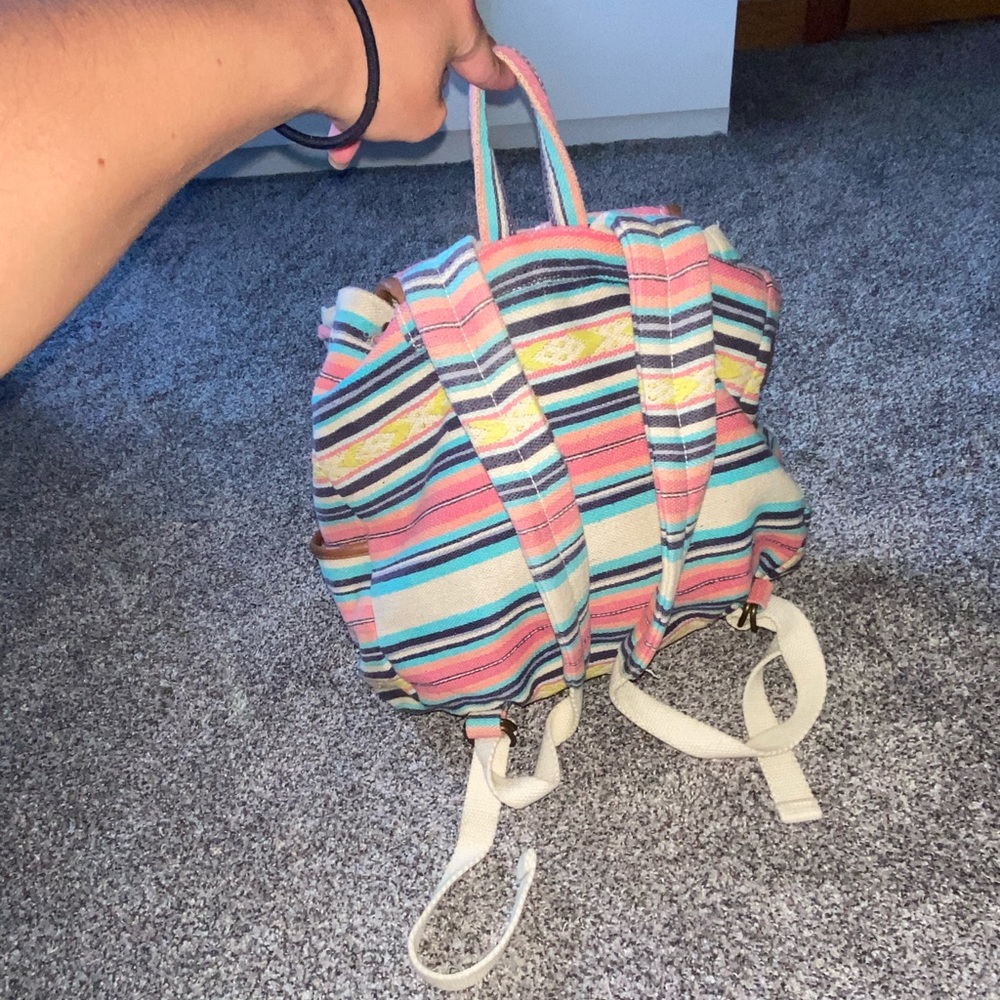 American Eagle Drawstring Beach Bag - image 2